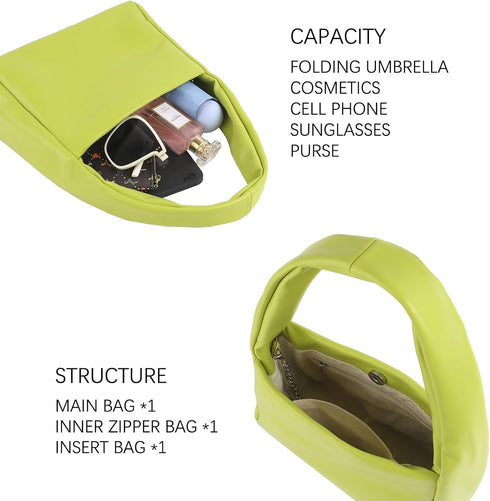 Clutch Tote Handbags with Zipper Closure Crossbody Bags Mini Shoulder Purse Handbag for Women...