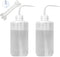 ORIMERC 2 Pack 500mL Watering Bottle with 15 feet Self Watering Wick Cord for Indoor Plants Succulent Cactus Plastic Squeeze Water Can Long Nozzle...