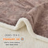 Qeils Dog Blankets for Small Dogs - Waterproof Cat Blanket Washable - Sherpa Fleece Puppy Blanket, Soft Plush Reversible Throw Protector for Bed C...