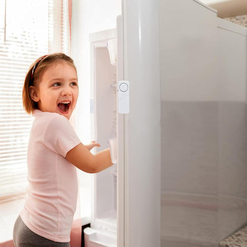 4 Pack Window Alarm Door Alarm for Home Security System, Pool Door Alarm for Kids Safety Toddler Door Open Alarm Sensor...