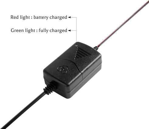 2Pc 12V 1000mA Automatic Battery Charger, Maintainer, Trickle and Desulfatorr with Short Circuit Protection…......
