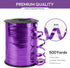 Purple Curling Ribbon, 1/5" Wide x 500 Yards Christmas Curling Ribbons for Gift Wrapping, Party Decoration, Balloon String, Hair, Ribbons for Flor...