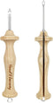 Hand U Journey 8# Fine & 10# Regular Size Beech Wood Handle Punch Needle Rug Hooking Tool Sets-with Oxford Open-Side Design...