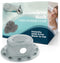 SlipX Solutions Bottomless Bath Overflow Drain Cover for Tub, Adds Inches of Water to Bathtub for a Warmer Deeper Bath, Spa Accessories, Drain Blo...