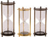 Retro Metal Sandglass Empty Hourglass Sand Timer Without Sand for Home Office Decoration (Bronze - L)...
