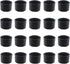 Round Chair Leg Floor Protectors,ULIFESTAR 20PCS Chair Leg Caps Anti Slip Furniture Protection Covers Pads for Sofa Chair Table Legs,Smooth Moving...