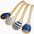 Ceramic Soup Spoons Set of 4 Porcelain Japanese Soup Spoon Long Handle Asian Soup Spoon Sets for Pho Ramen Noodles Wonton Dumpling Rice (Model 1#)...