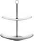 Chef Buddy Dessert Tower, 2-Tier Round Glass Display Stand...
