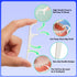 Travel Floss with Portable Floss Dispenser,8 Packs Floss Pick Holder for Family Hotel Travel Women Men Teeth Cleaning,Dental Floss Mini Travel Ess...