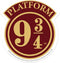 Paper House Productions Harry Potter Hogwarts Platform 9 3/4 Die-Cut 3.6" Vinyl Sticker...