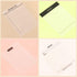 900 Sheets Transparent Sticky Notes, 3.74 x 2.75 in Waterproof Translucent Sticky Notes Pad Colorful See Through Memo Message Reminder with Self A...