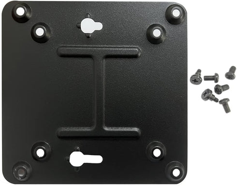 GinTai for Intel NUC Vesa Adapter Mount Bracket to Attach NUC Mini PC Computer to The Back of a Monitor Mounting Plate Not Skull or Hades(with 8pc...