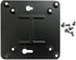 GinTai for Intel NUC Vesa Adapter Mount Bracket to Attach NUC Mini PC Computer to The Back of a Monitor Mounting Plate Not Skull or Hades(with 8pc...