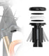 NICEDACK Airtag Bike Mount Hidden, AirTag Mountain Bike Anti-Theft Protection, Air Tag Bike Holder Waterproof, Suitable for Bikes with Hole in Fro...