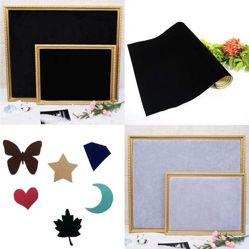 2PCS Self Adhesive Felt Sheets, DIY Felt Adhesive Sheet for Art & Crafts, Peel and Stick Felt for Drawer/Jewelry Box Felt Liner, Solid Color Felt ...