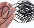 HAHIYO Paper Clips 2 inches (50mm) Length Black Wide Paperclips Vinyl Coated Prevent Scratching Tearing The Pages Sturdy for Bookmark Organize Hom...
