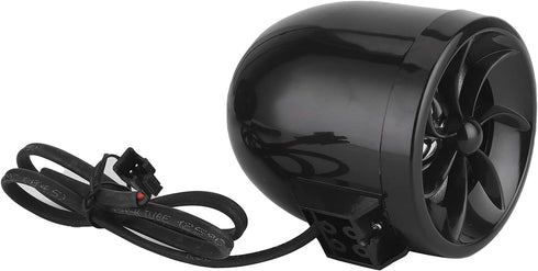 Fydun Motorcycle Speaker 12V Speaker for Audio Music Amplifier High Power Loudspeaker with Light Effect Plug and Play...