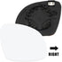 uxcell Car Right Passenger Side Heated Mirror Glass Replacement W/Backing Plate for Volkswagen Tiguan 2009-2017...