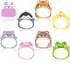 160 Sheets Cartoon Animal Sticky Notes, Cute Cartoon Memo Sticky Note Self Stick Animal Notepad Page Markers Flags for Home, School and Office, 8 ...
