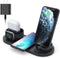 Wireless Phone Charger 6 in 1 Multi-Functional Dock (Black)...