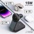 3 in 1 Magnetic Wireless Travel Foldable Charging Station?Mag-Safe Charger Portable Stand, Compatible with 15/14/13/12 Series | Apple Watch | Airp...