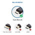 Cable Matters Braided Short USB C to Micro USB Cable 1 ft (Micro USB to USB-C Cable, USB Type C to Micro USB Cable) in Black......