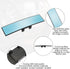 Rear View Mirror for Car, 12.1 inch Interior Clip-on Panoramic Convex Rearview Mirrors, HD Anti Glare Wide Angle and Reduce Blind Spot, Universal ...