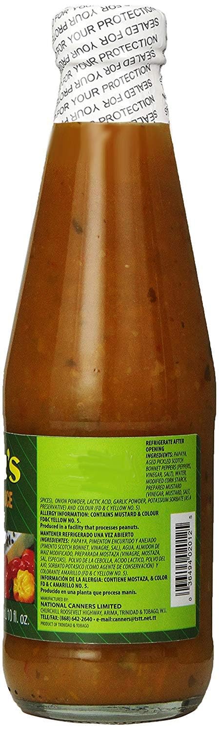 Matouk's West Indian Hot Sauce Salsa Picante 10 Ounce (Pack of 3)...