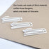 Ailejia White Curtain Drapery Pleat Hooks 4 Prongs Drapery Hooks Traverse Pleater Pinch Pleat Clips Hooks 50pcs for Slides Clasp Drapery Hooks...