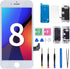 for iPhone 8 / SE 2020 Screen Replacement White for iPhone SE 2nd Generation 4.7" LCD Display 3D Touch Digitizer Full Assembly with Repair Tools F...