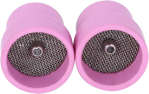2Pcs Ceramic Welding Cup #12, asy to Carry, Suitable for WP 9/20/25 Series Air Cooled Torch, High Temperature Resistance, Easy to Install...