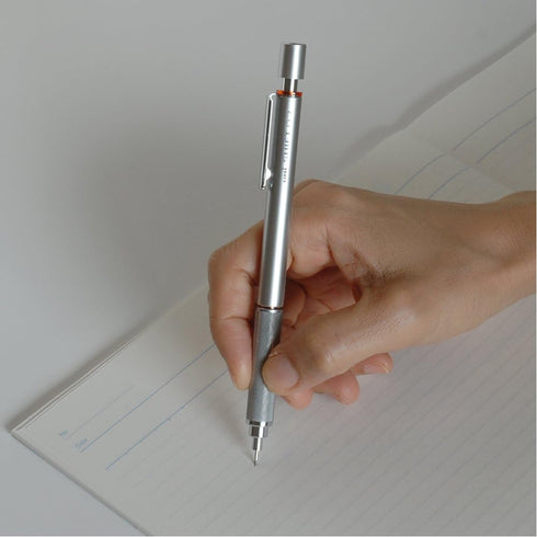 Uni M71010.26 Shift Pipe Lock Drafting 0.7mm Pencil, Silver Body with Orange Accent (M71010.26)...