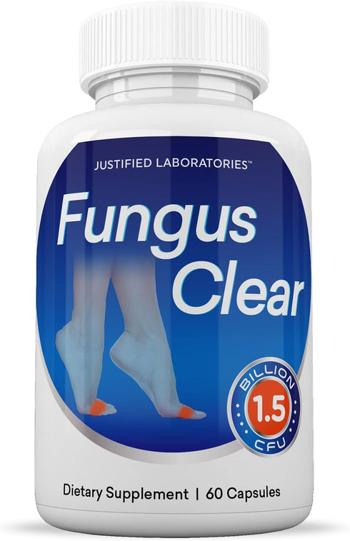 Fungus Clear 1.5 Billion CFU Probiotic Pills 60 Capsules...