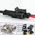 355Pcs 26 Sets Waterproof Automotive Wire Connectors - 1/2/3/4 Pin Connectors Male and Female for Cars Motorcycles & Boats - 22-16 AWG...