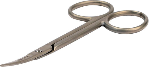 SINGER 4 Inch Forged Embroidery Scissors with Curved Tip for Sewing, Cross-Stiching, Crafts, & More (Titanium Coated, 1-Pack)...