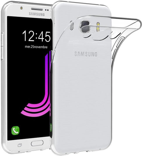 MaiJin Case for Samsung Galaxy J7 2016 (5.5 inch) Soft TPU Rubber Gel Bumper Transparent Back Cover...