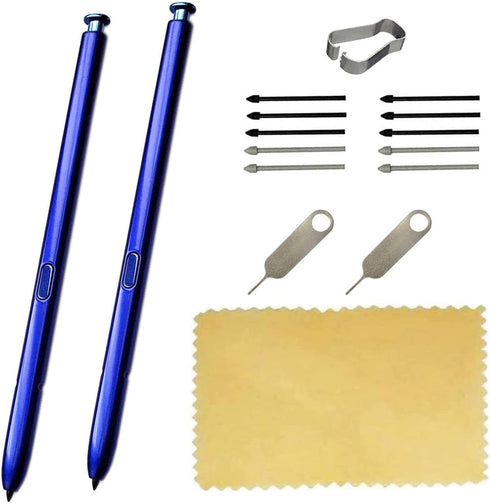 (2pcs / No Bluetooth) Note 10 Stylus Pen Repalcement s Pen Parts for Samsung Galaxy Note 10,Note 10 Plus,Note 10 5G with Replacement Tips (no Blue...
