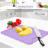 Cutting Board Food Grade Silicone Chopping Board Home Kitchen Use Flexible Fruits, Vegetables...