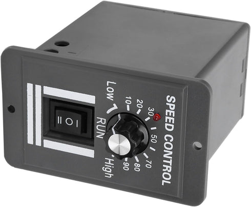12V-60V/20A DC Motor Speed Controller, 12v Fan Speed Controller, Forward/Reverse Electric Motor Speed Regulator, Suitable for DC Brush Motor...