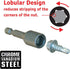IVY Classic 44667 9/16" x 6" Magnetic Nut Setter, Impact Plus, 1/Card...