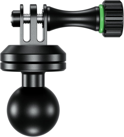 BRCOVAN Aluminum Alloy Tripod Mount Adapter with 1'' Ball & Camera 1/4"-20 Thread, Compatible with RAM Mounts B Size 1 Inch Ball Double Socket Arm...