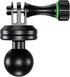 BRCOVAN Aluminum Alloy Tripod Mount Adapter with 1'' Ball & Camera 1/4"-20 Thread, Compatible with RAM Mounts B Size 1 Inch Ball Double Socket Arm...