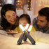 Tipace LED Night Light Table Lamp,Romantic Acrylic Rechargeable Dimmable Nightstand Light for Bedroom Living Room,Kids Room,Office,Bar,Party...