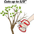 Magic Gardening Premium Pruning Shears Set, Hand Pruners, Sharp Precision-ground, Plant Clipper...