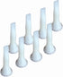 ANZHUO Sealant nozzle for sausage caulking gun, durable epoxy piston sealant nozzle, reusable sealant nozzle, and replacement consumables for caul...