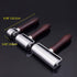 Leather Roller Platen Tool Leather Press Edge Roller Creaser Smoother Leather Glue Laminating Roller Iron Roll Wooden Handle for Craft DIY (26mm)...