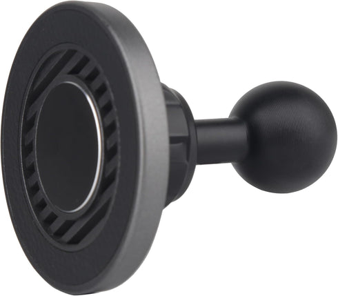 Magnetic Car Mount Cell Phone Holder with 1 inch Ball for MagSafe iPhone Smartphones, Compatible with RAM Mounts B Size Double Socket Arm......