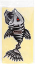 WINOMO 2Pcs 10x5 inch Fish Skeleton Decals Sticker Vinyl Auto Decal Sticker for Kayak Fishing Car...