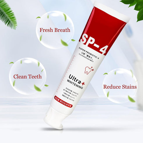 SP-4 Ultra Whitening, sp-4 Probiotic Whitening Toothpaste, SP4 Toothpaste Whitening1 Count (Pack of 2)...
