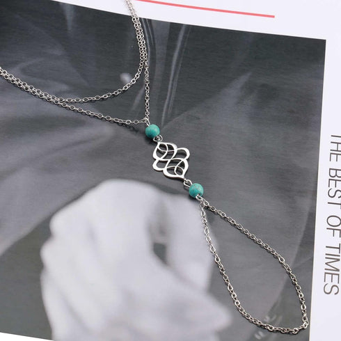 Boho Turquoise Ring Toe Anklet Silver Ankle Bracelet Vintage Knot Anklets Summer Silver Barefoot Sandals Chain Beach Foot Chain Jewelry for Women ...